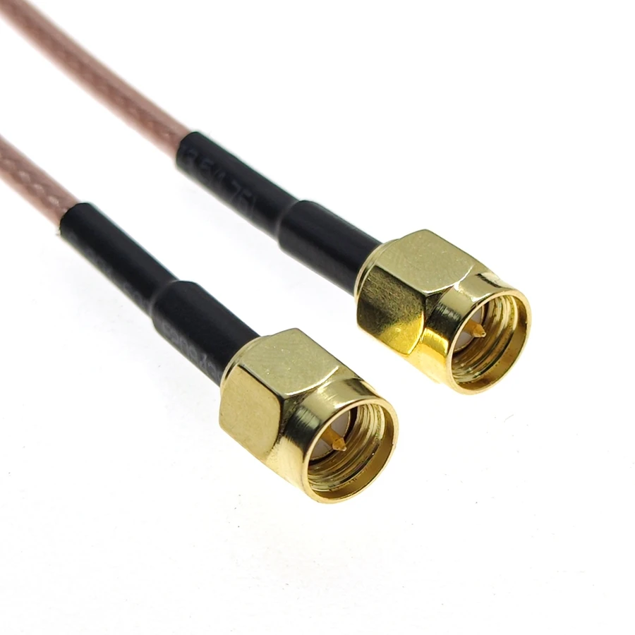 RG316 Cable SMA Male to SMA Male Coax Low Loss Jumper RF Pigtail