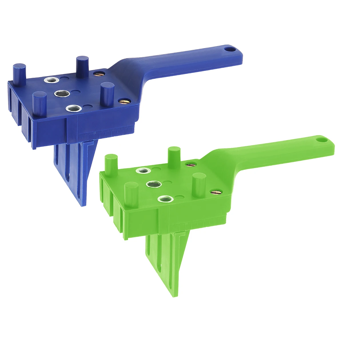 6/8/10mm punta da trapano collegamento scheda di legno localizzatore di perforazione dispositivo portatile strumento per la lavorazione del legno localizzatore di fori localizzatore di guida per trapano