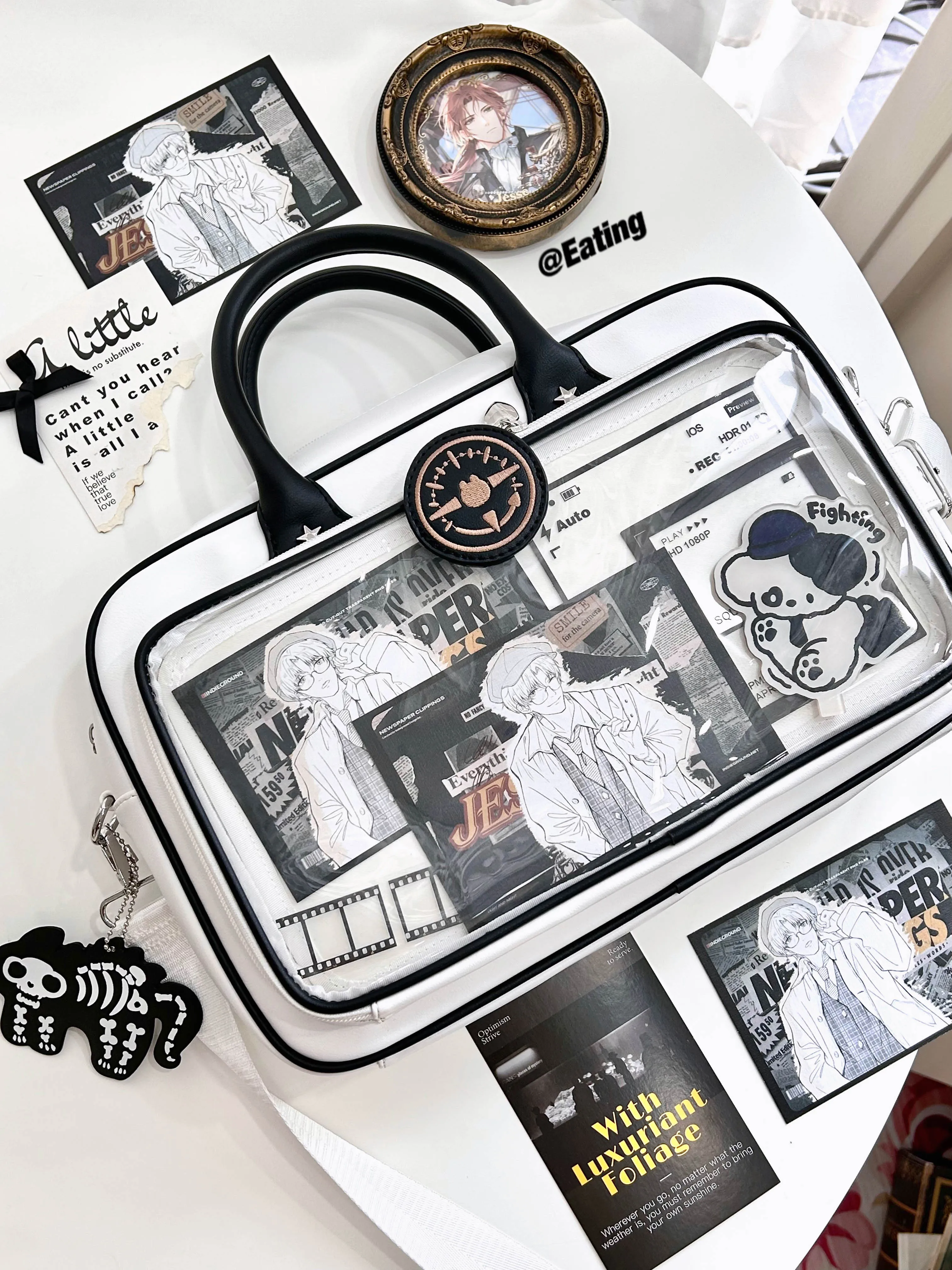 

Оригинальная милая женская сумка-коробка с большим окном, сумки на плечо, портативная сумка большой емкости, сумки для женщин