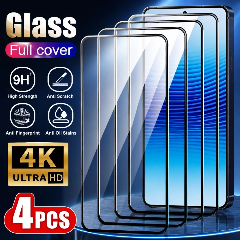 4PCS gehärtetes Glas für Motorola Moto G54 G54 Power G14 G84 G73 Displayschutzfolie für Motorola Moto G53 G23 G13 G72 G62 (Indien)