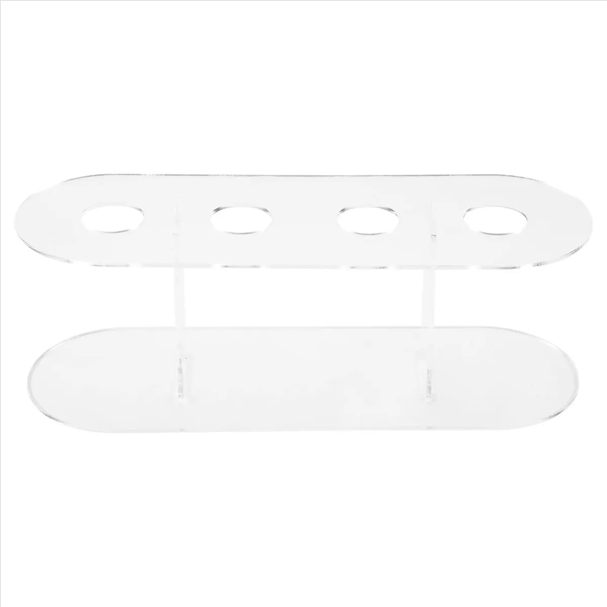 X10A 1pcs Acrylic 4-Hole Double layer Ice Cream Cone Stand
