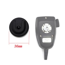 Walkie Talkie Hand Microphone Holder Car Radio Belt Clip Holder Bracket for Motorola Baofeng Radio Shoulder Speaker Mic Mount