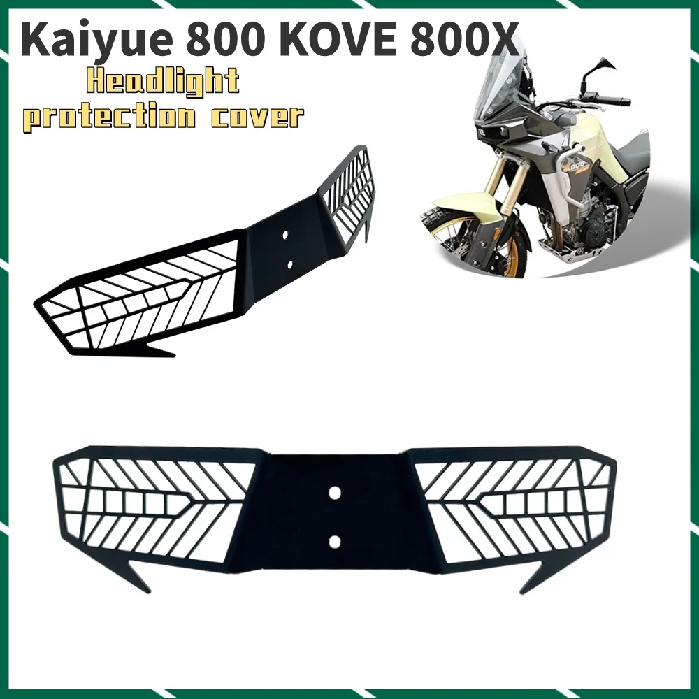 For COLOVE KOVE 800 x 800X ADV Super Adventure 2024+ Motorcycle Headlight Cover Headlight Guard Net