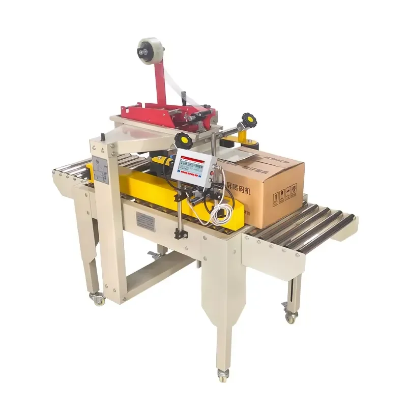 Hot! Tape Carton Sealing Machine with Tij Printer for Automatic Sealing and Sealing