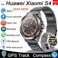 For HUAWEI Xiaomi S4 Sport Version Smart Watch Men GPS NFC 1.53\