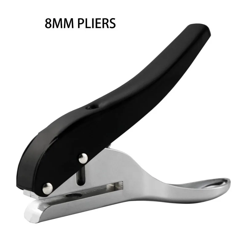Screw Covers Hole Punch 8mm 10mm15mm Aperture Round Punch Pliers Credit Photo Paper Card Corner Round Puncher Plier Paper Cutter