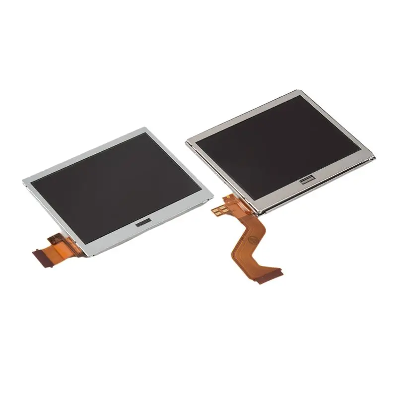 B31B LCD Display Screen Kit Upper & Bottom for DS Lite NDSL Replacement Parts Silver Black