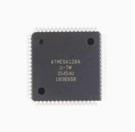 1pcs Original Genuine SMT ATMEGA128A-AU Chip Microcontroller 8-bit AVR TQFP-64