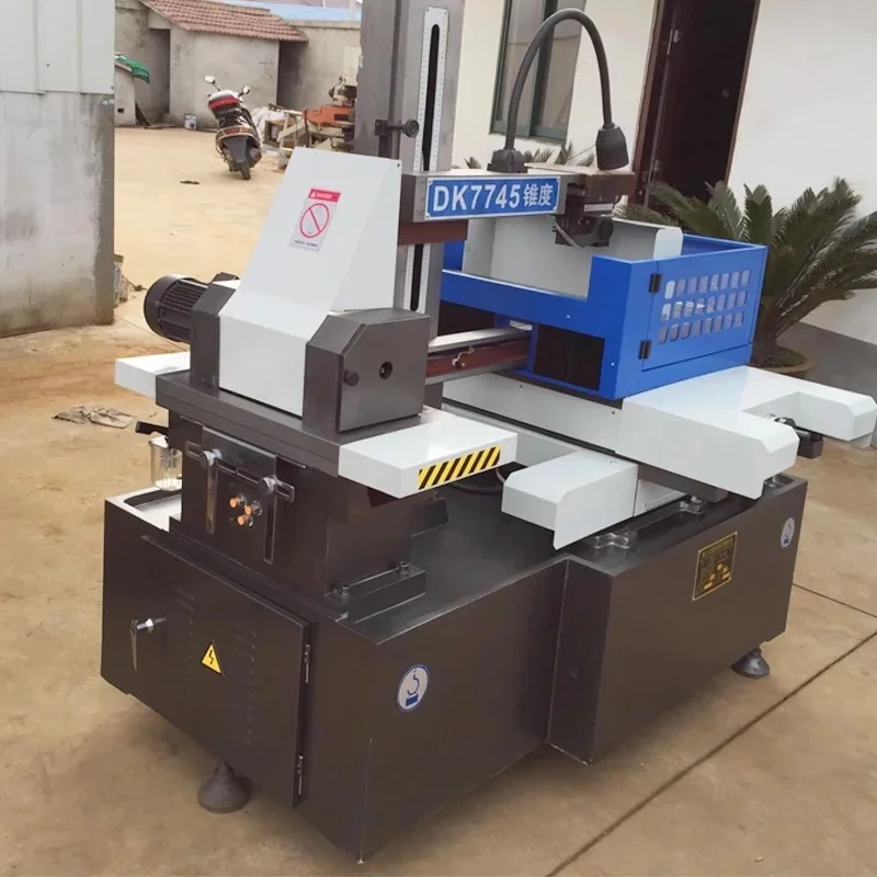 DK7745 CNC EDM wire cutting cut machine