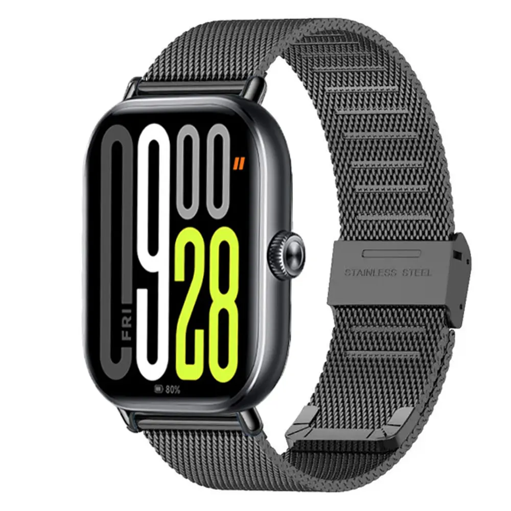 سوار فولاذي غير قابل للصدأ لساعة Redmi 5 Active/Lite Correa حزام عمل معدني لـ Redmi Watch3 Active/Lite ملحقات الساعة الذكية