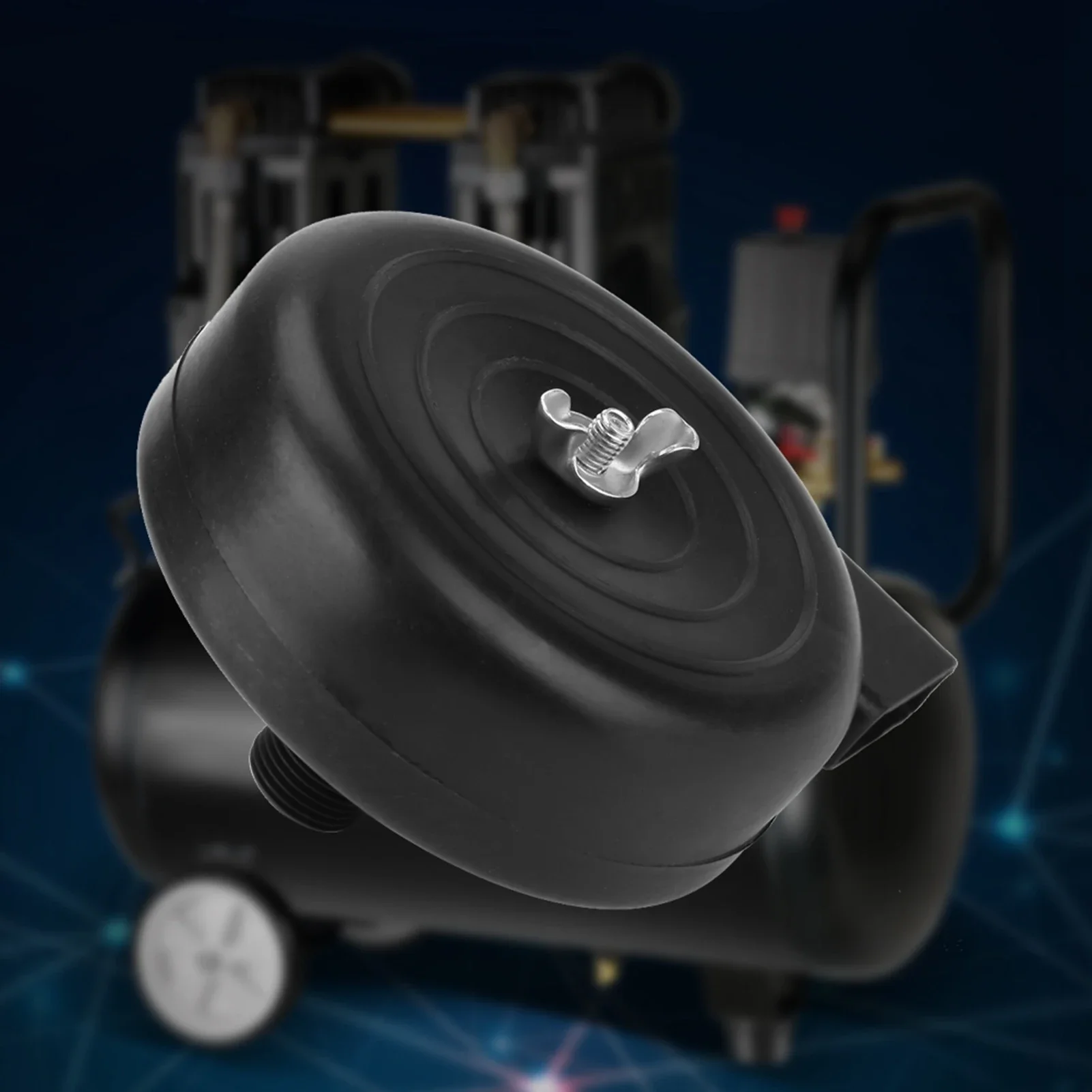 16mm 3/8PT Plastic Male Thread Air Compressor Intake Filter Silencer Muffler New Filter Silencer Muffler Air Compressor Silencer