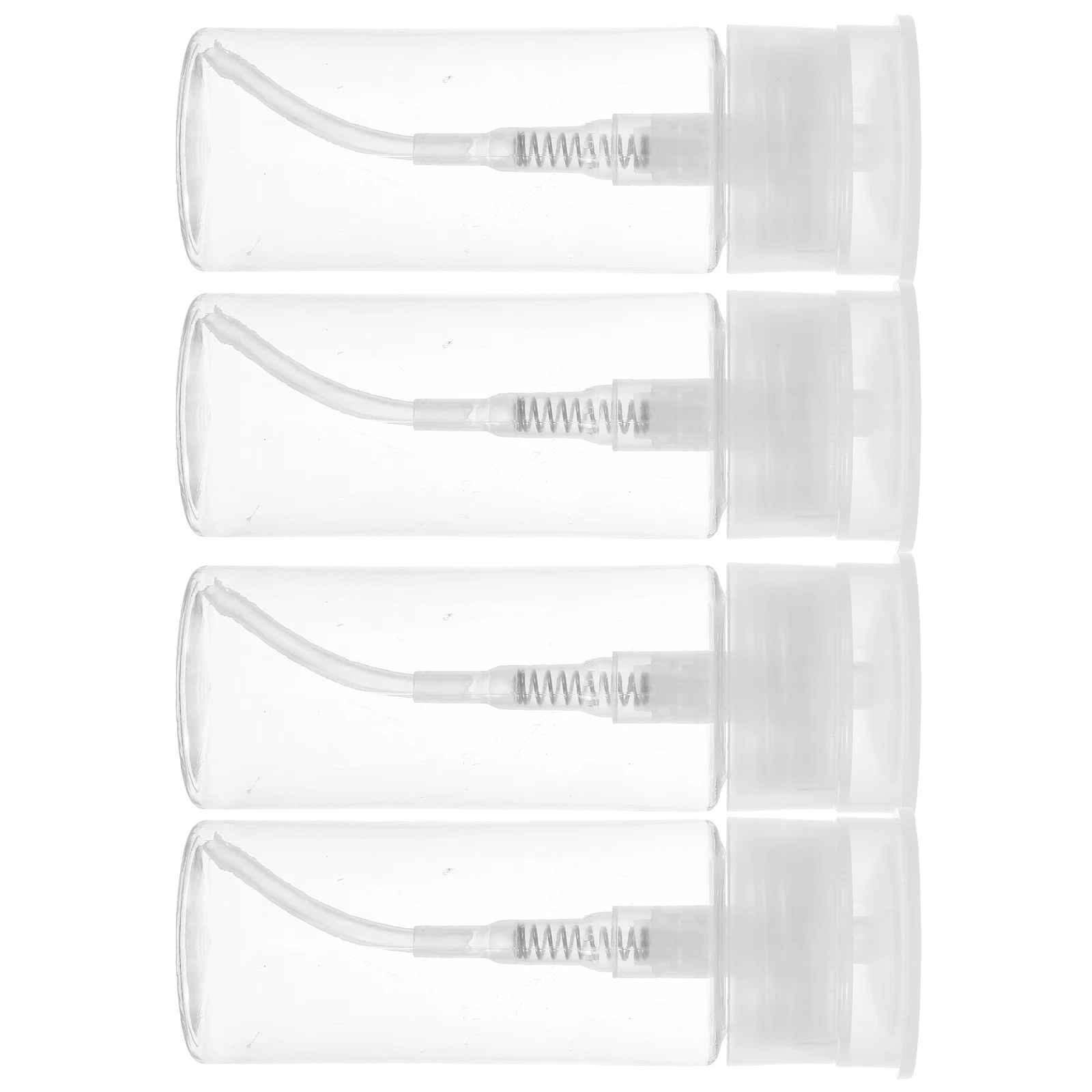 100 ml Nagellackentferner-Flasche, tragbarer Pressspender für Reisen, leere Pumpflasche, wiederverwendbarer Flüssigkeitspresspender