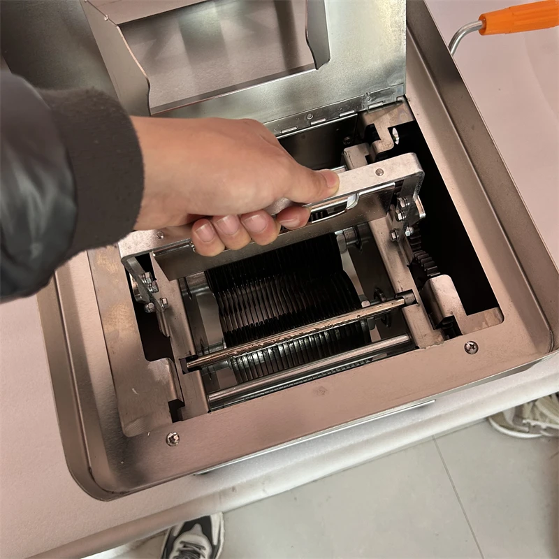 

2025 New Automatic Slicer Meat Meat Breast Slicing Machine Meat Chicken Slicer