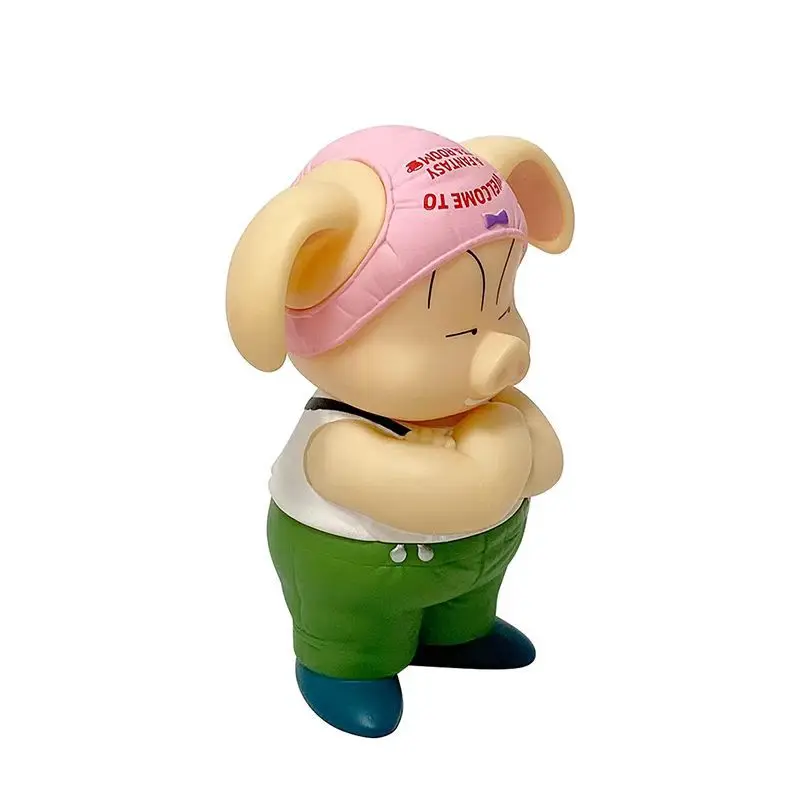 Anime Dragon Ball Oolong q-version Standing posture Action Figure PVC Model statue Toys Doll Desk Decor Collectible Gifts