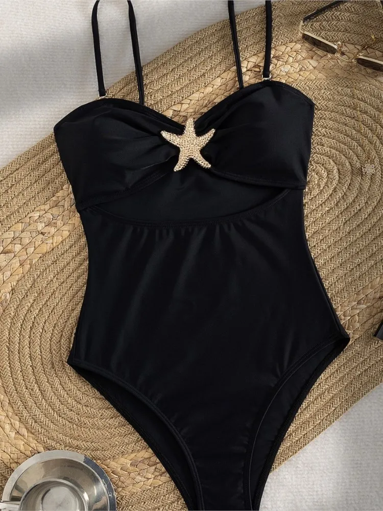 New High Waist Sexy Swimsuit Women Summer Bathing Suit Bikini Set Sleeveless Swimwear Women Beach Swimming Suit For Female
