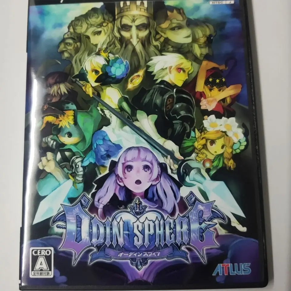 PS2 لعبة أودين المجال نسخة CD ARPG أجزاء آلة ميجا سائق بصري ألعاب القرص Gwendolyn تأثيري فيديو القراءة المباشرة أقراص مضغوطة اللعب