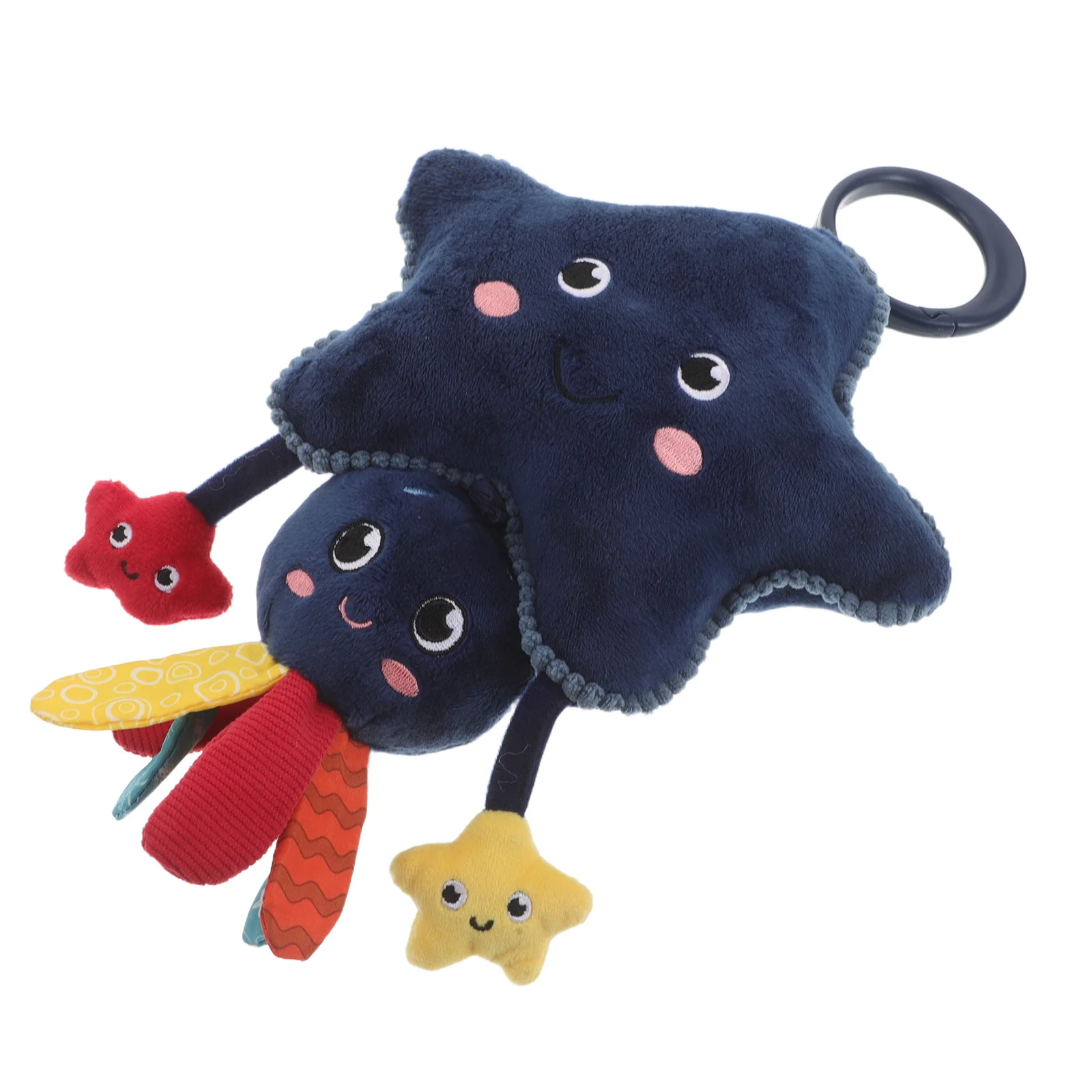 موبايل سرير أطفال بتصميم المحيط الحسي للأطفال حديثي الولادة، خشخيشة محمولة معلقة، ألعاب معلقة للرضع