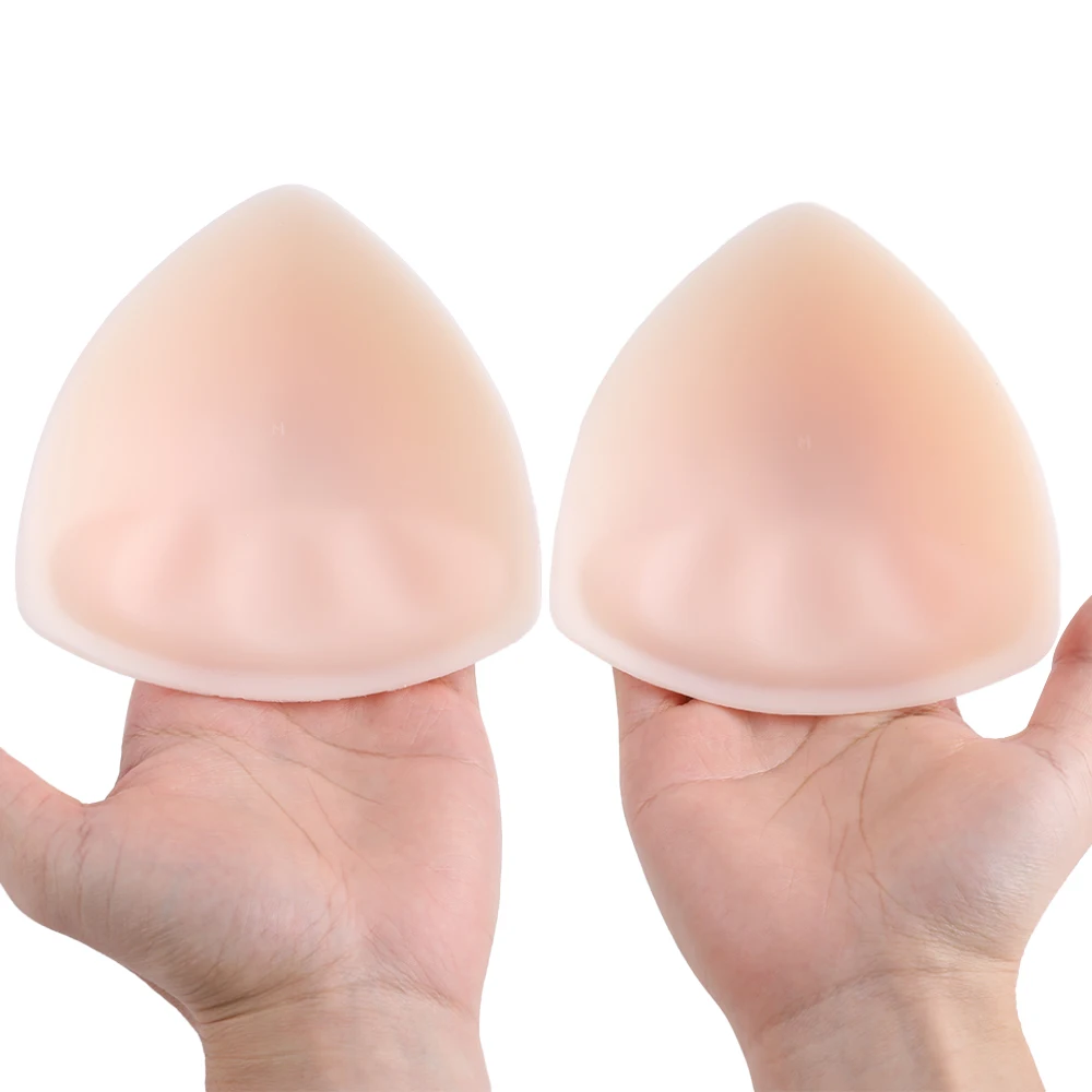 1 Pair Strap Silicone Breast Forms Fake Boobs Enhancer Realistic Bra Pad Inserts For Prosthesis Cosplay Crossdresser Mastectomy