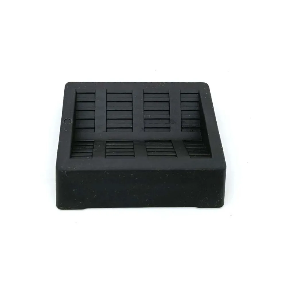 Universal Chair Wheel Stopper Wheel Holder Non-slip Hardwood Floor Protectors Concave Curved Durable Anti Vibration Pad