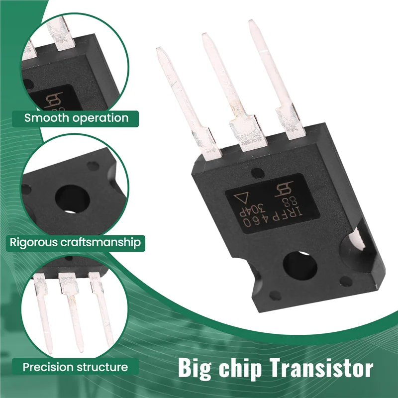 -A90P 5Pcs 5X IRFP460 20A 500V Power MOSFET N-Channel Transistor