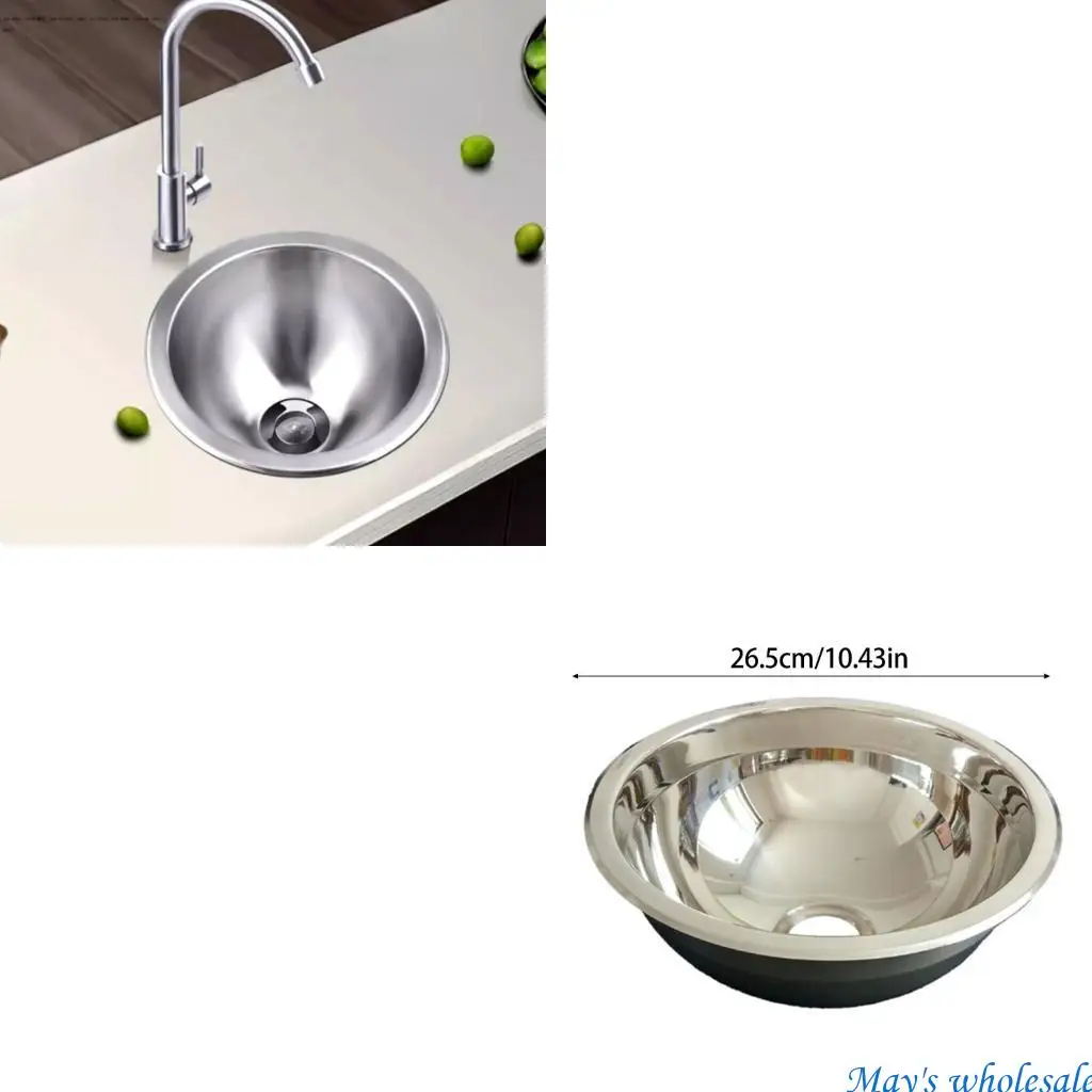 

Элегантные конические прочные раковины из нержавеющей стали, удобные для домашних офисов и небольших кухонь и простые в 448A