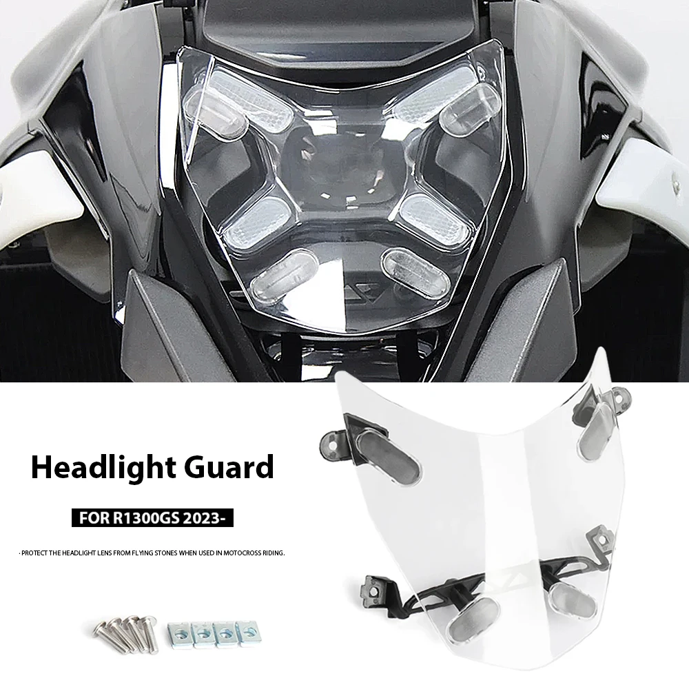 

For BMW R1300GS R 1300 GS R1300 GS GS1300 2023 2024 Motorcycle Accessories Headlight Protector Head Light Guard Cover Grille