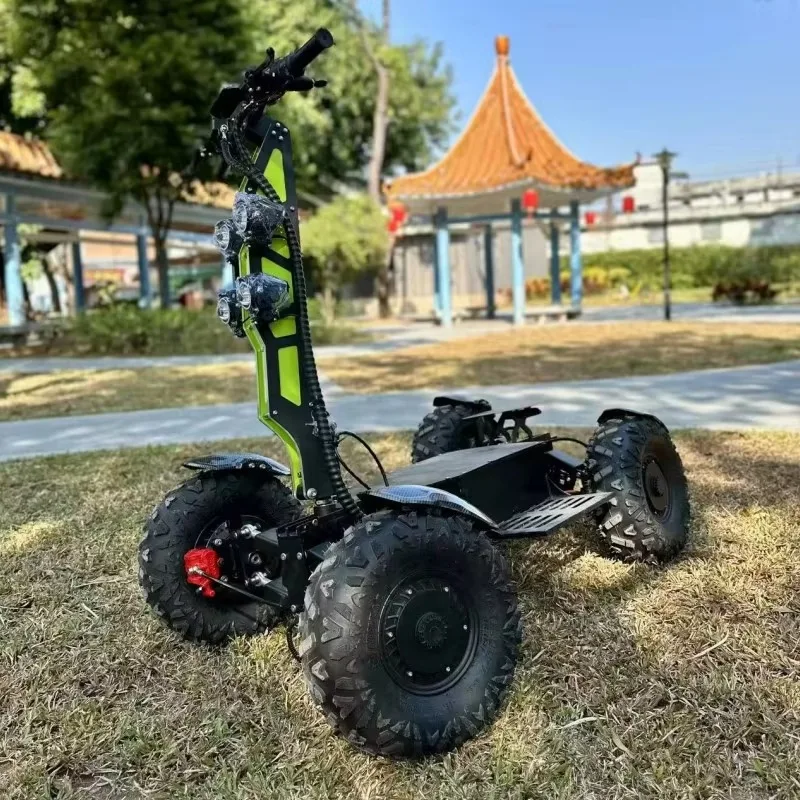 New Arrival Powerful All Terrain Vehicle 4 Wheel Drive Electric Personal Mobility Scooter 16KW 60v ATV