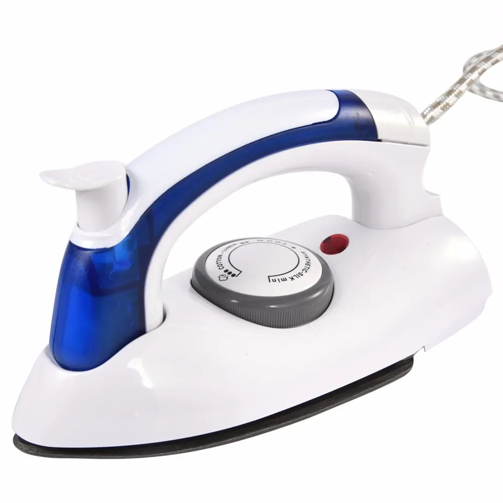 Electric Steam Iron Steamer Travel Iron with Temperature Control US EU Plug