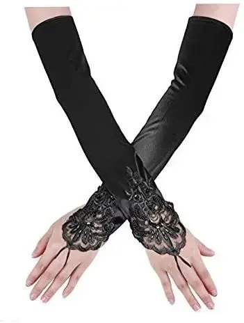 1920s flapper gatsby traje acessórios conjunto 20s flapper bandana pérola colar luvas cigarro titular anime brinco