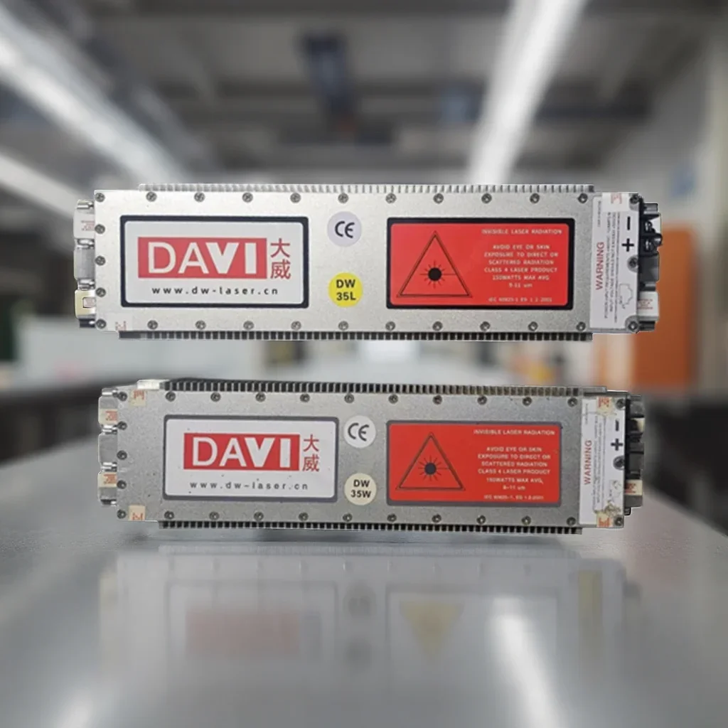 

Детали для лазерного маркировочного станка CO2 40W 60W для металла, DAVI, радиочастотный (RF) для неметаллических материалов: дерева, акрила, кожи, бумаги, быстрая маркировка