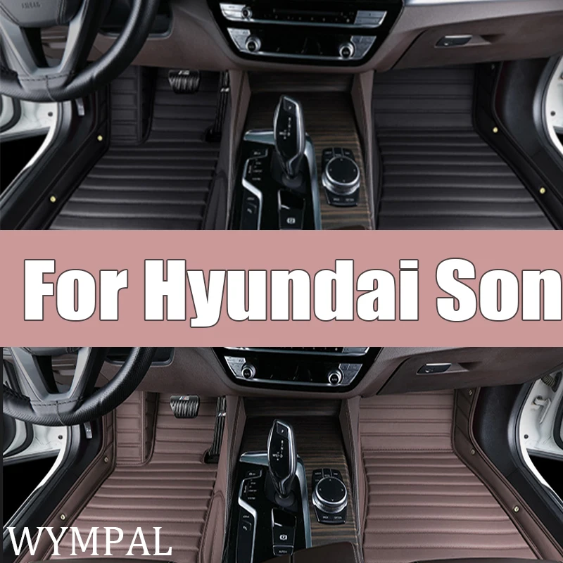 

Роскошные автомобильные коврики для Hyundai Sonata LF 2019 2018 2017 2016 2015, внутренние ковры, автоаксессуары, Стайлинг, индивидуальный продукт
