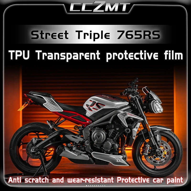 

For Triumph Street Triple 765RS 2021 2022 film accessories invisible car clothing modification parts