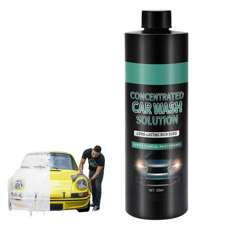 

Wash And Wax Car Wash Quick Dry Car Coating Wash Detailer Multi-purpose Car Cleaner And Protectant Liquid For CarsTrucks