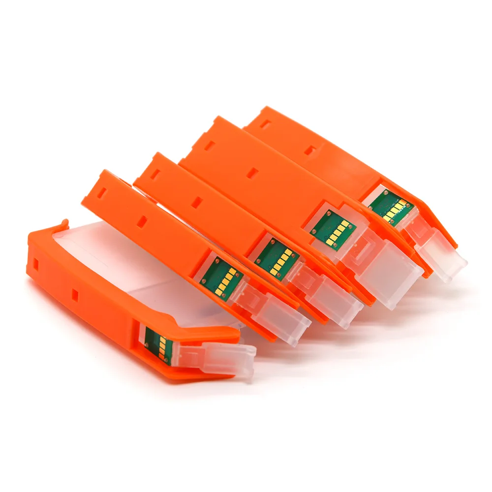 Europe PGI-580 CLI-581 Refill Ink Cartridge with Chip for Canon TS6350 TS6351 TS705 TS8252 TS8350 TS8351 TS8352 TS9150 TS9155 - Image 5