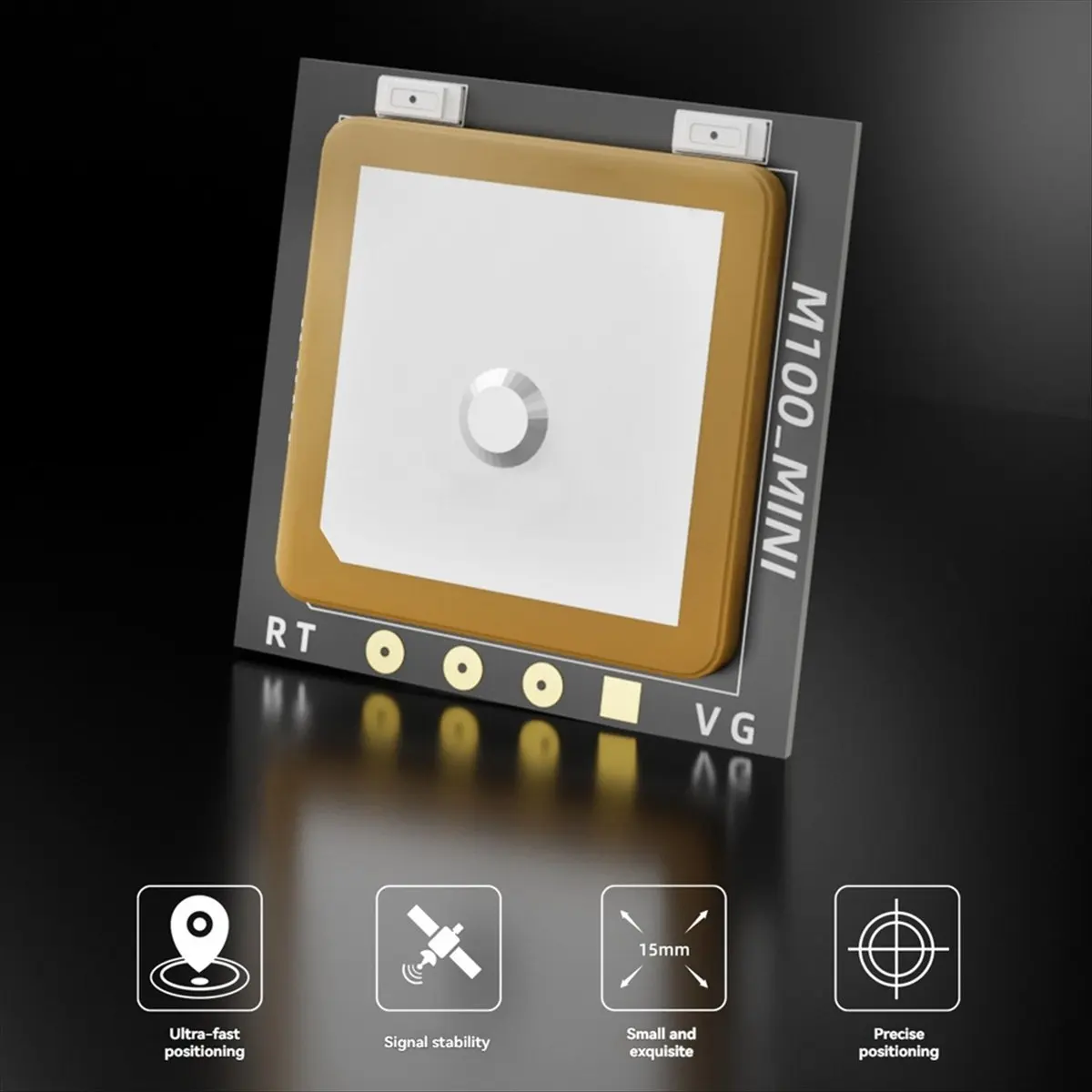 M100 MINI GPS Module Built-in Ceramic Antenna UBLOX Chip Three-Mode Positioning 3.3V-5V for RC FPV Drone