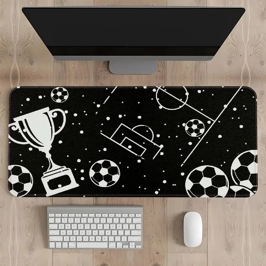 Anti slip Mouse Pad Desk accessories Game Console Pad Computer Laptop Pad office Pad Keyboard Mouse Pad Graffiti Football