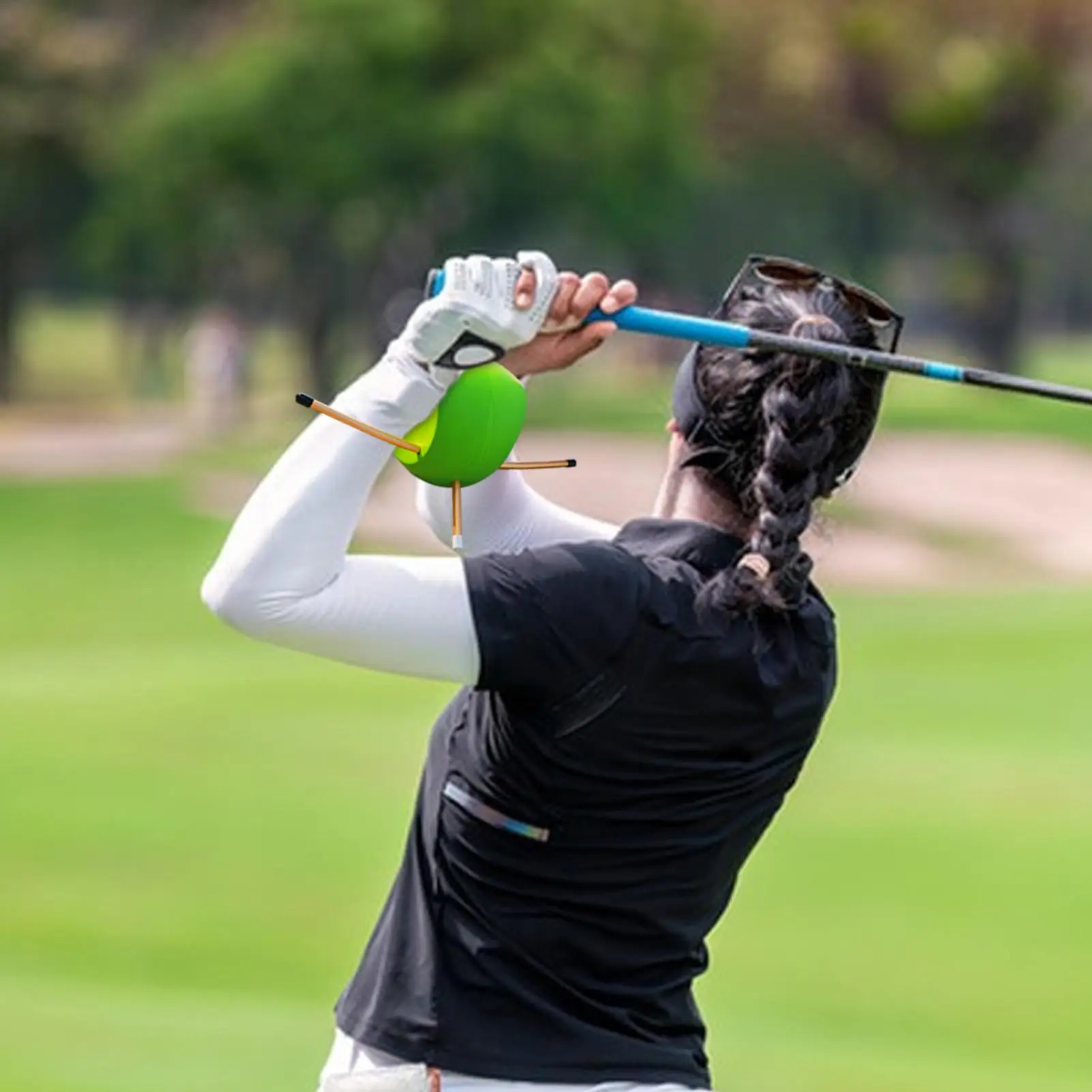 

Swing Trainer Golf Lightweight Heavy-Duty Corrector Swing Connector Aid for Beginners for Hand Positioning Improvement Golfer