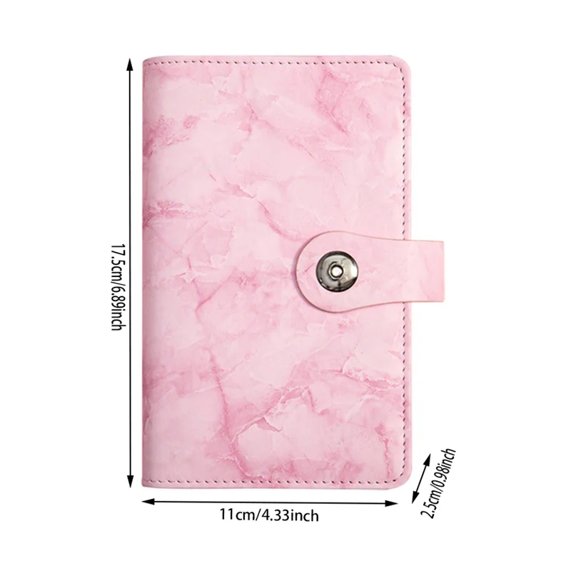 Save Money Book Envelopes Money Saving Challeng Large Capacity Waterproof Binder Savings Challenge PU Reusable Budget Binder
