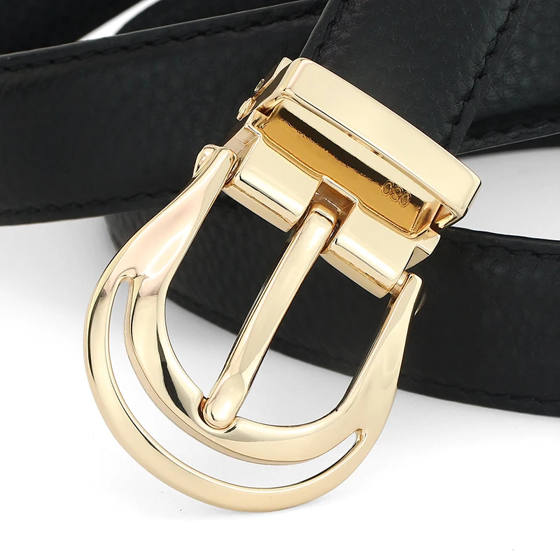 

High quality women belt pin buckle genuine leather Narrow waistband designer fashion corset lady with skirts casual WB51