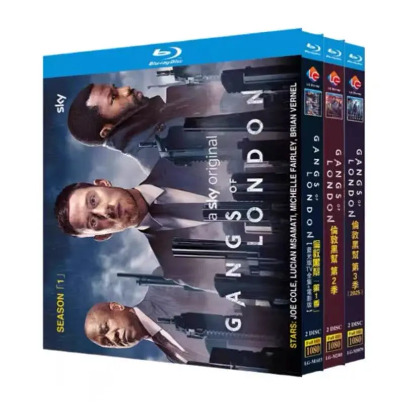 

Лондонские гангстеры: Сезоны 1-3 и фильм (издание на Blu-ray) — Телесериалы США в высоком разрешении, набор BD-дисков в бокс-сете