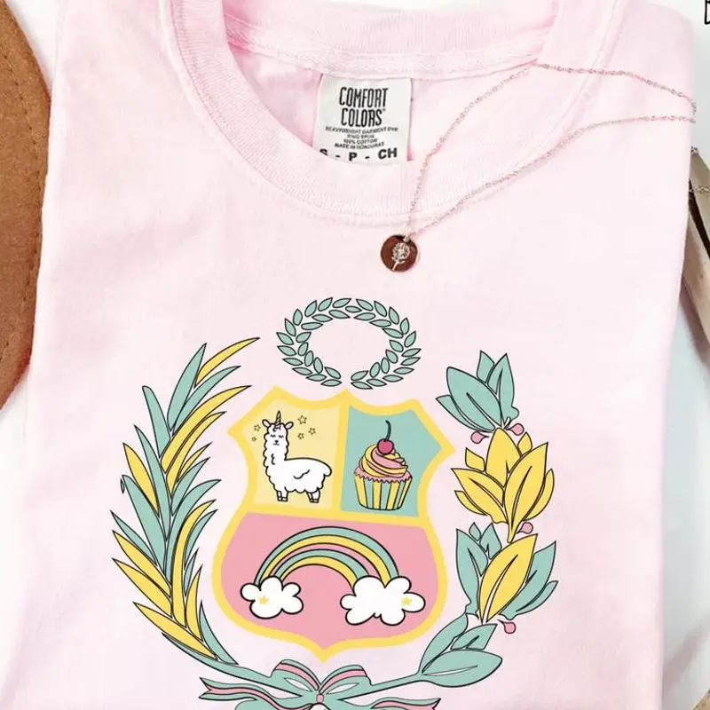 Peru Pastel Escudo T-Shirt