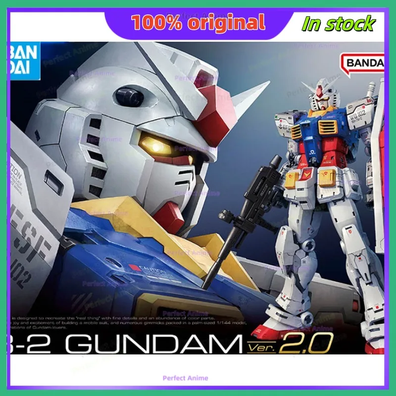 

Bandai RG 1/144 RX-78-2 GD RGU Ver 2.0 Assembled Model 100% Original in Stock