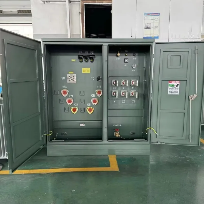 Low Noise Oil Type Power Transformer Anti-pollution Customized Residential Community Power Distribution Equipment