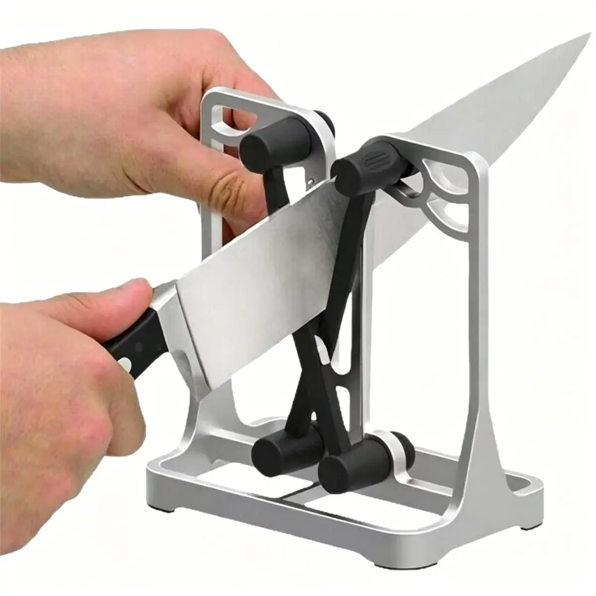HAPPY EVER Quick Sharpener, Multi Functional Home Sharpener Stick, Quick Sharpener, Mini Sharpener for Kitchen Tools