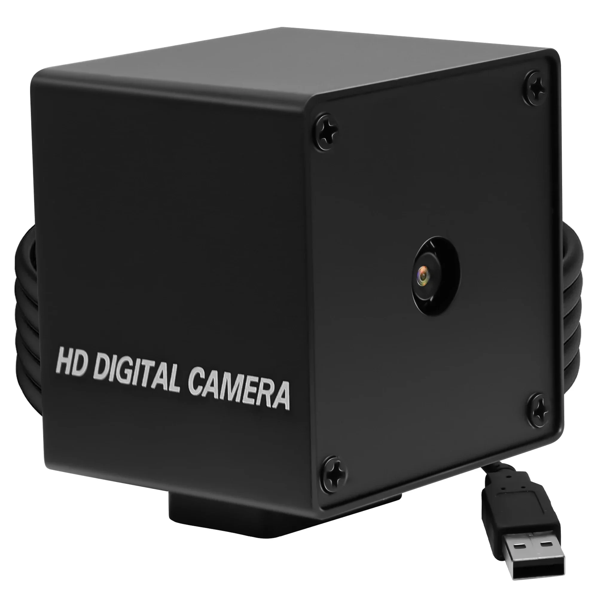 Best Seller ELP HD High Resolution 8MP Autofocus IMX179 Sensor Mini Box USB Webcam Camera With 72 Degree M7 Lens