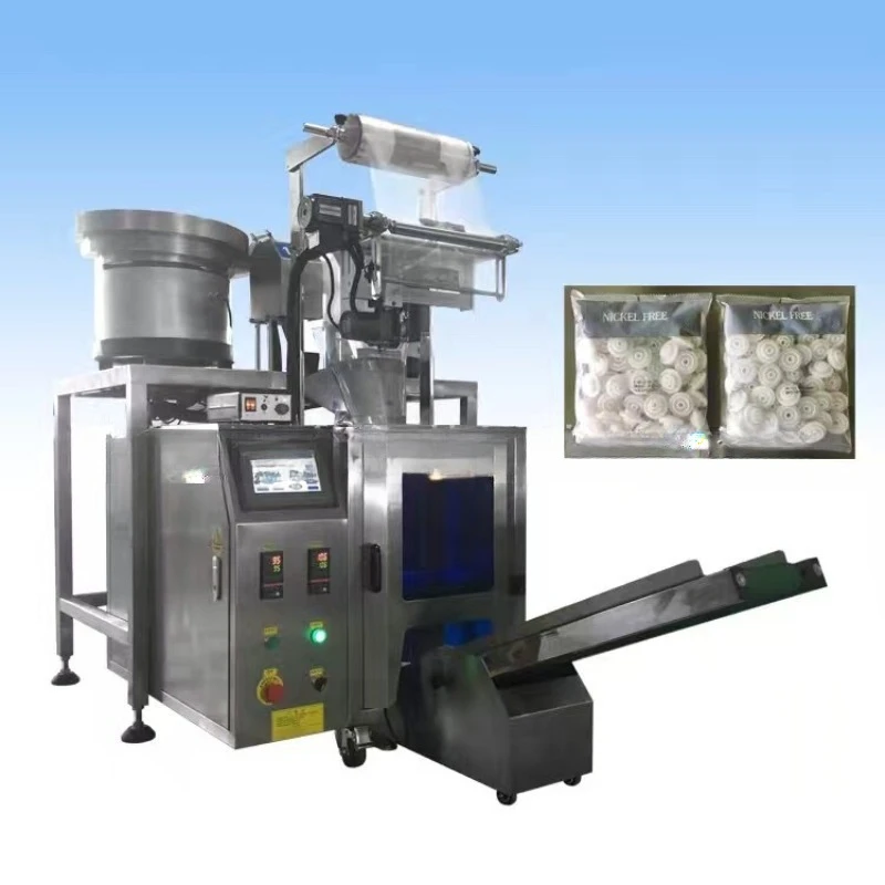 Automatic vertical multi-count screw furniture fastener packaging machine