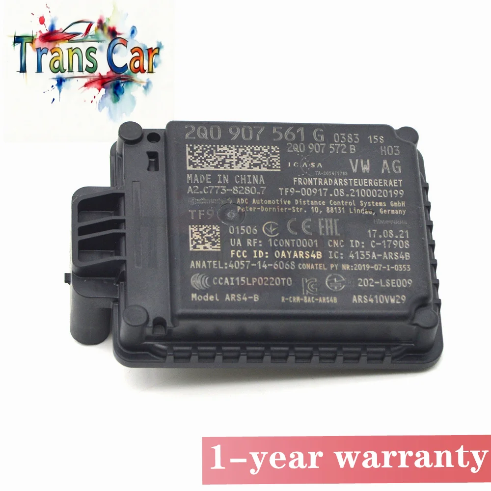 Car Accessories ACC Probe ACC Adaptive Cruise System 2Q0907561H 2Q0907561J 2Q0907561K 2Q0907561L 2Q0907561M 2Q0907561N