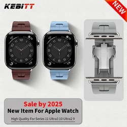 Kebitt Kilim D01 High Quality Deployment Buckle Band For Iwatch Ultra 3 2 Apple Watch Series 11 10 9 8 Se 3 46MM 42MM 49mm Strap