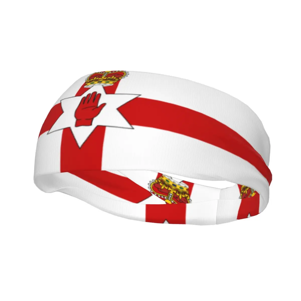 Sports Sweatband Breathable Headband Sweat Hair Head Band Flag Of Northern Ireland Yoga Headband