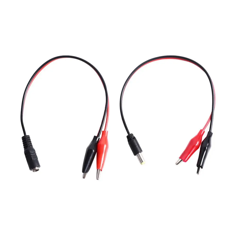 Stecker Adapter DC Power Stecker DC 5,5*2,1mm Power Adapter Draht Alligator Test Klemme Test Clips Klemme Alligator test Clips